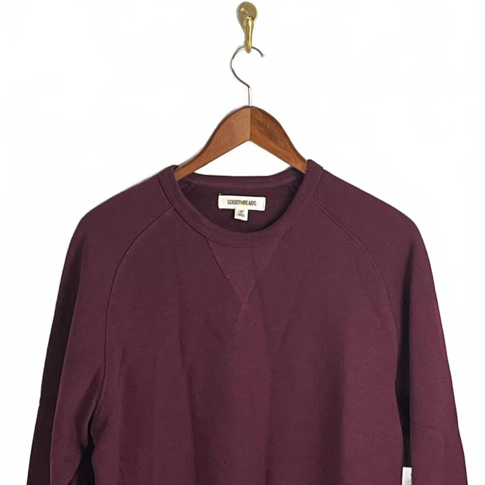 Goodthreads Men's Burgundy Sweatshirt‎ - Comfortable and Stylish